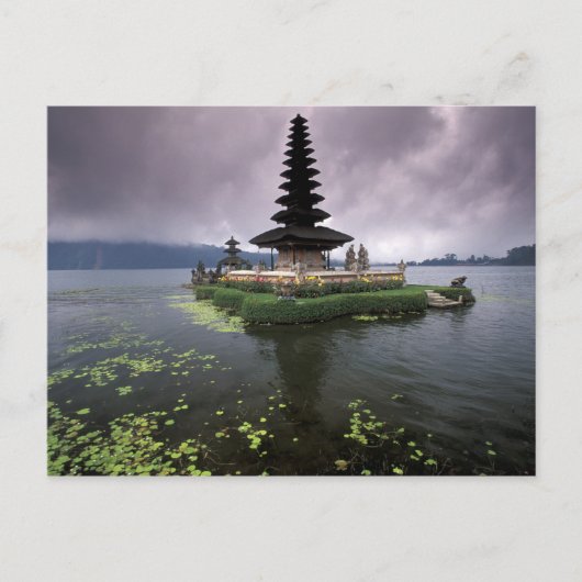 インドネシアバリウルンダヌ寺院 ポストカード (正面)