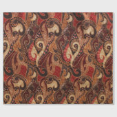 インドネシアパターン2 ラッピングペーパー (フラット)