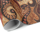 インドネシアパターン2 ラッピングペーパー (ロールコーナー)