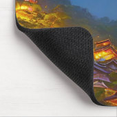 インドネシアビレッジサンセット マウスパッド (コーナー)