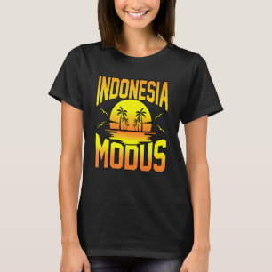インドネシアモドゥス Tシャツ