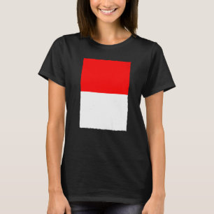 インドネシアレトロヴィンテージ国旗インドネシア Tシャツ