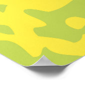 インドネシアヴィンテージ旅行ポスタープリント ポスター (角)