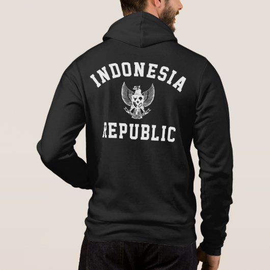 インドネシア共和国 パーカ (裏面)