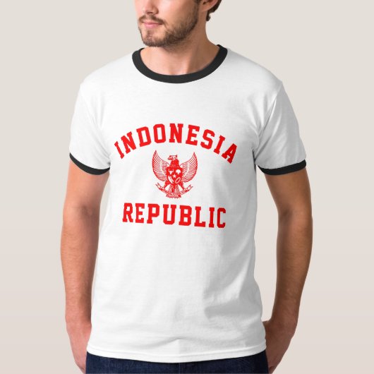 インドネシア共和国 Tシャツ (正面)