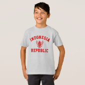 インドネシア共和国 Tシャツ (正面フル)