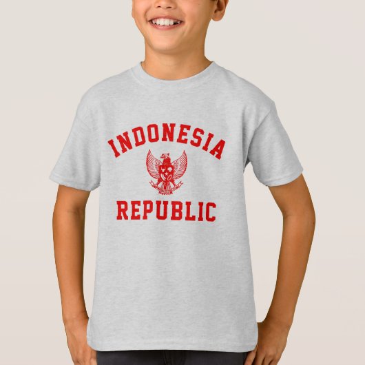 インドネシア共和国 Tシャツ (正面)