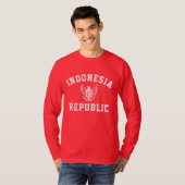 インドネシア共和国 Tシャツ (正面フル)