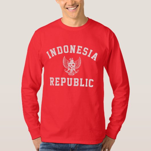 インドネシア共和国 Tシャツ (正面)