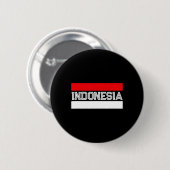 インドネシア国旗の独立記念日 缶バッジ (正面&裏面)