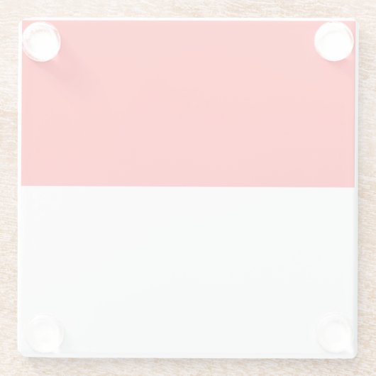 インドネシア国旗を掲げたガラスコアスター ガラスコースター (裏面)