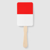 インドネシア国旗を掲げたハンドファンのセット ハンドファン (正面)