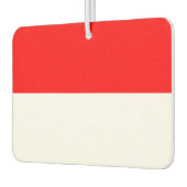 インドネシア国旗を掲げた車の新入生 カーエアーフレッシュナー (左)