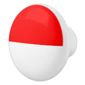 インドネシア国旗（インドネシア） セラミックノブ (右)