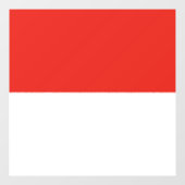 インドネシア国旗 ウィンドウサイン (シート)