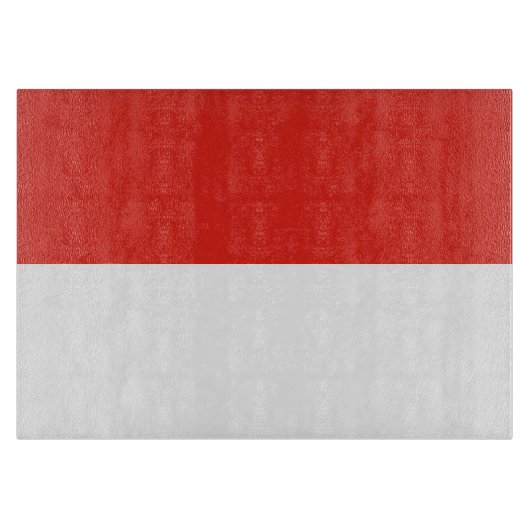 インドネシア国旗 カッティングボード (正面)