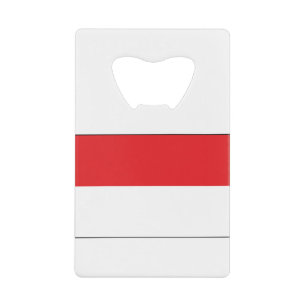 インドネシア国旗 クレジットカード栓抜き