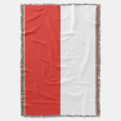 インドネシア国旗 スローブランケット (正面縦)