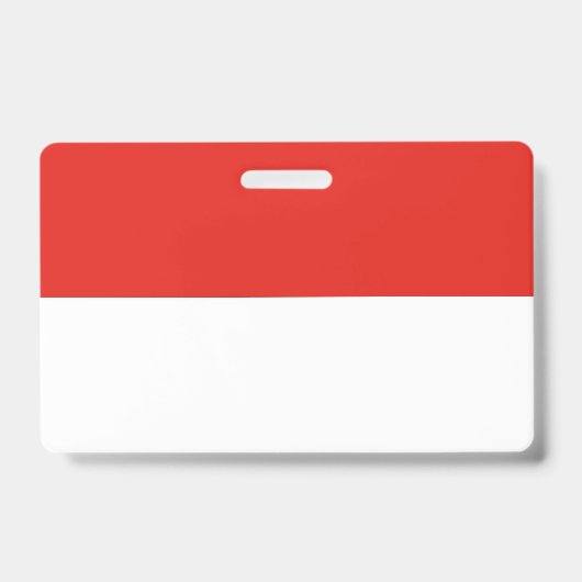 インドネシア国旗 バッジ (正面)