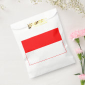 インドネシア国旗 フェイバーバッグ (封をした状態)