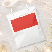 インドネシア国旗 フェイバーバッグ (クリップ留めされた状態)