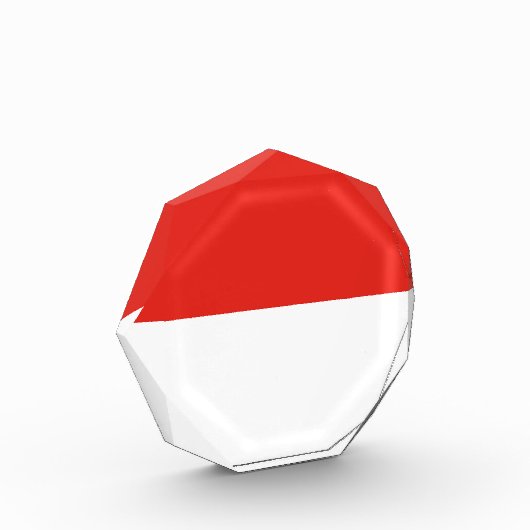 インドネシア国旗 フォトブロック (左)