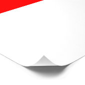 インドネシア国旗 フォトプリント            (角)