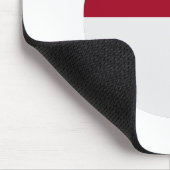 インドネシア国旗 マウスパッド (コーナー)