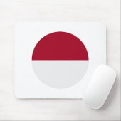 インドネシア国旗 マウスパッド (マウス)