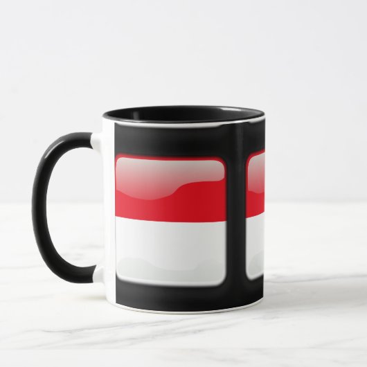 インドネシア国旗 マグカップ (左)