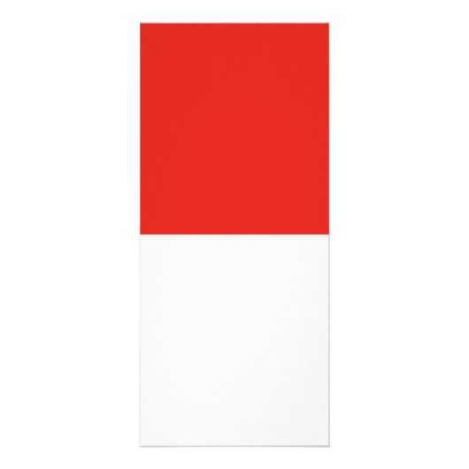 インドネシア国旗 ラックカード (正面)