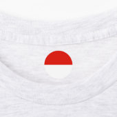 インドネシア国旗 ラベル (貼付)