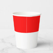 インドネシア国旗 紙コップ (右)