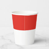 インドネシア国旗 紙コップ (右)