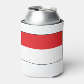 インドネシア国旗 缶クーラー (缶正面)