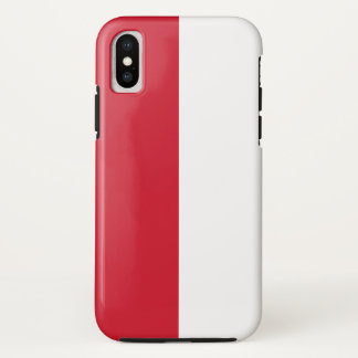 インドネシア国旗 iPhone X ケース