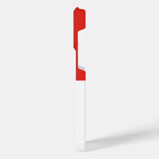 インドネシア国旗 iPhoneケース (左側面)