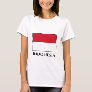 インドネシア国旗 Tシャツ
