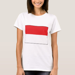 インドネシア国旗 Tシャツ