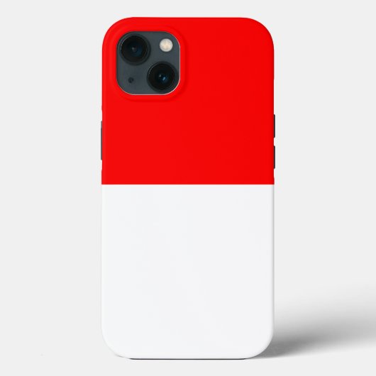 インドネシア国旗Patriotic Apple Case-Mate Case-Mate iPhoneケース (裏面)