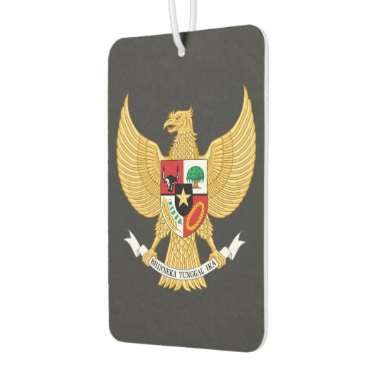 インドネシア国章ポロシャツ カーエアーフレッシュナー (左)
