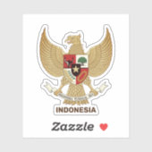 インドネシア国章 シール (シート)