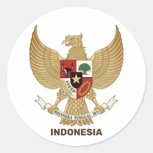 インドネシア国章 ラウンドシール