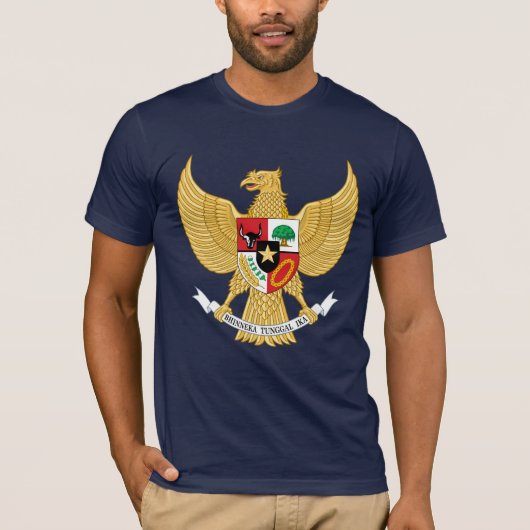 インドネシア国章Tシャツ Tシャツ (正面)