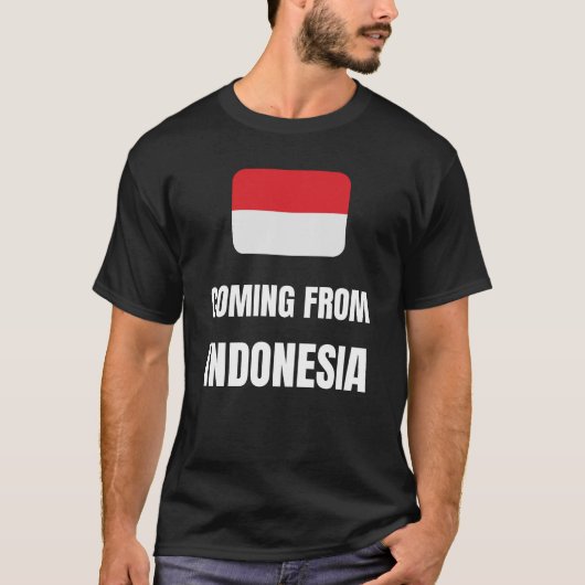インドネシア来の Tシャツ (正面)