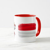 インドネシア独立をテーマにしたマグカップ マグカップ (正面右)