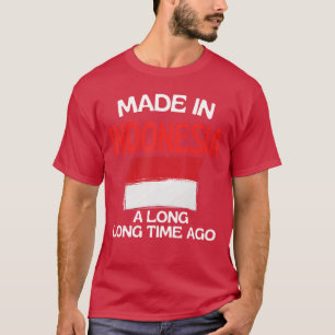 インドネシア製 古くさい インドネシア おもしろ B Tシャツ