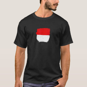 インドネシア誇りを持った国旗2 Tシャツ