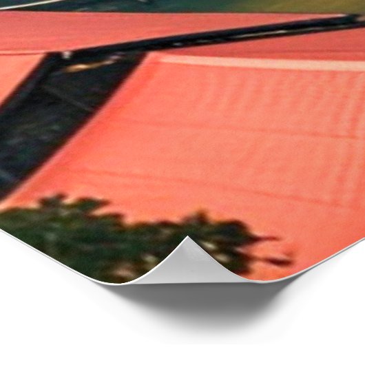 インドネシア魚釣り村 ポスター (角)