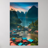 インドネシア魚釣り村 ポスター (正面)